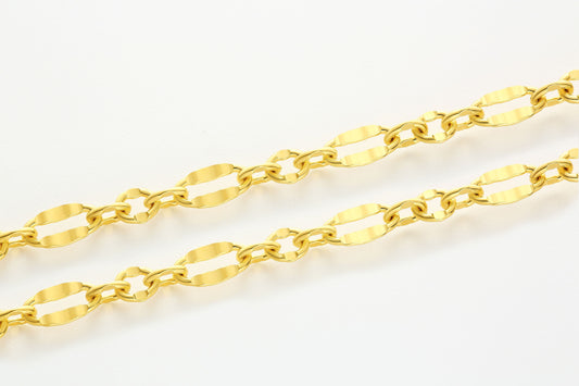 Versatile Cable Chain Hardening Gold  Necklace 