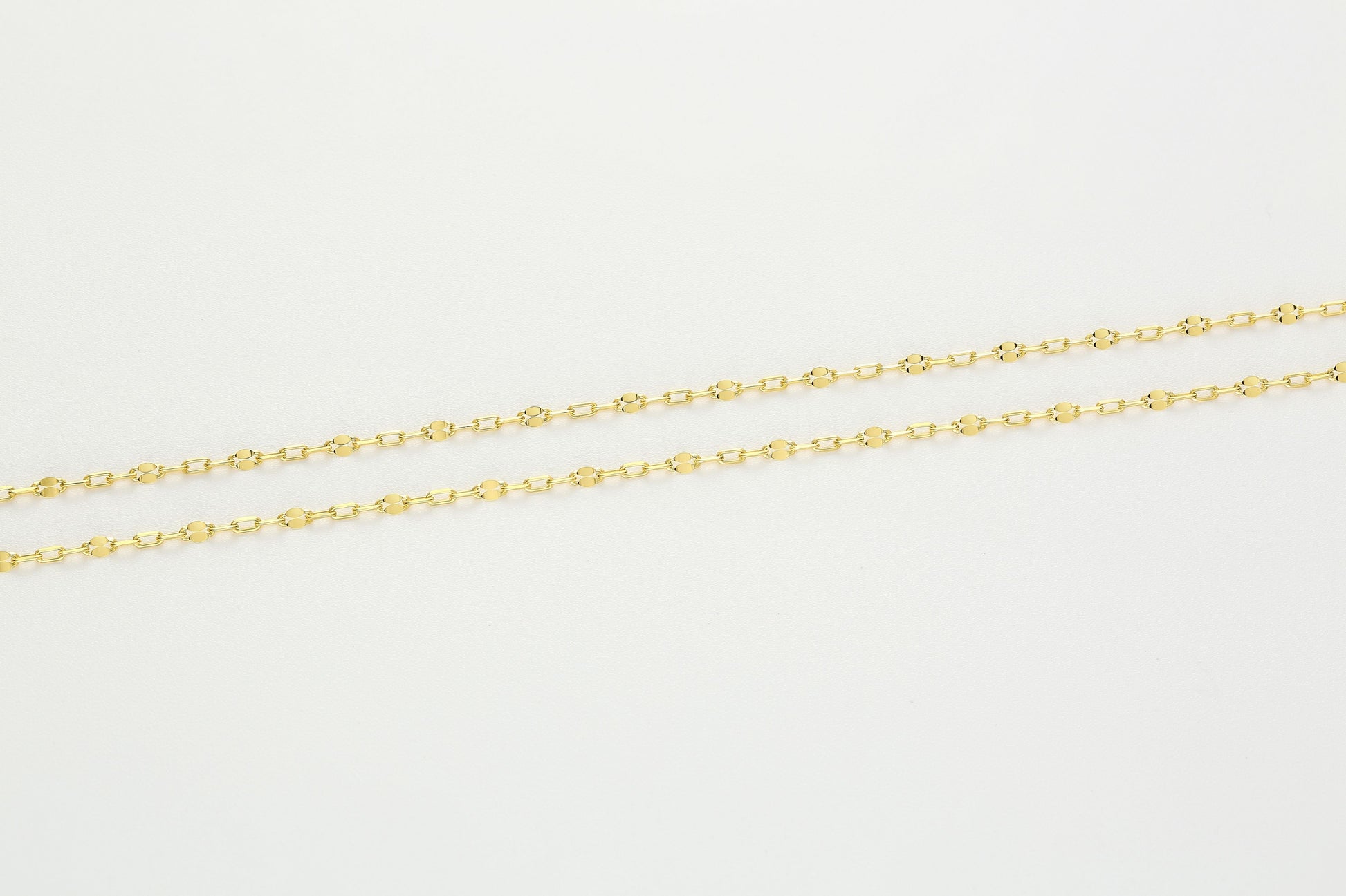 Versatile Cable Chain Hardening Gold  Necklace 