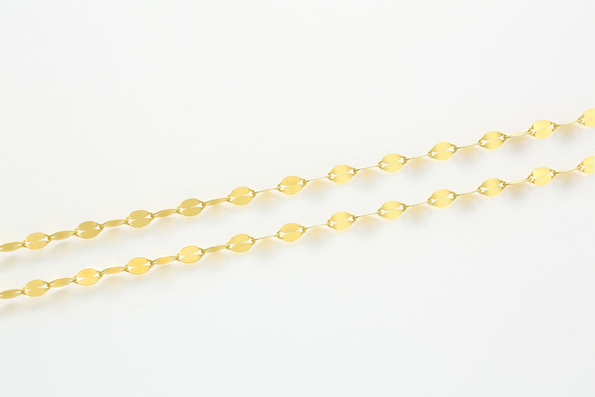 Versatile Cable Chain Hardening Gold  Necklace 