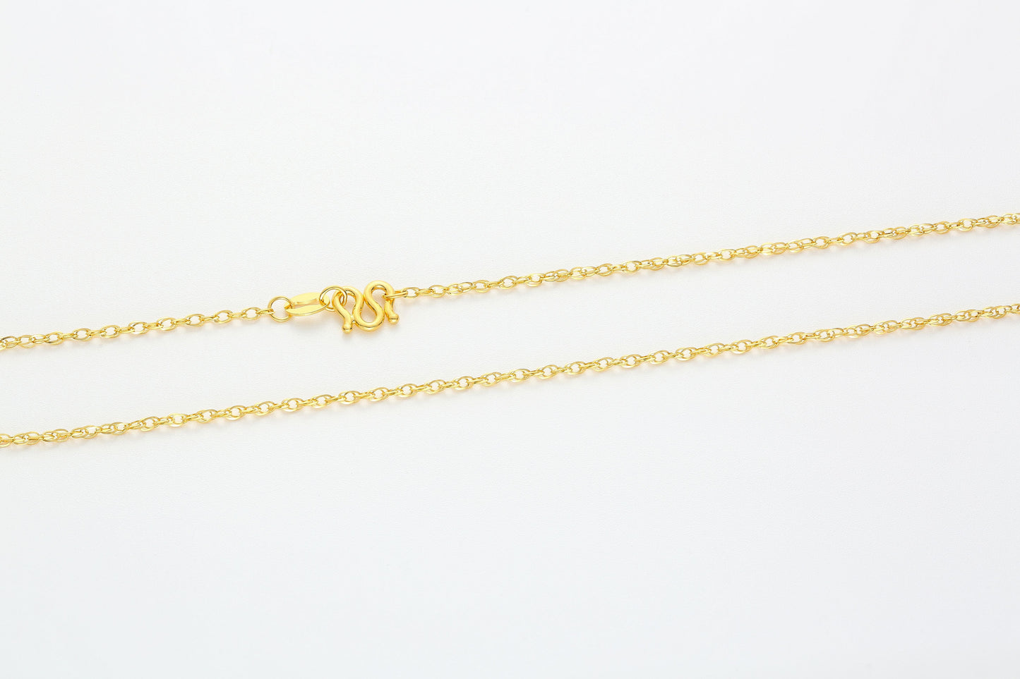 Versatile Cable Chain Hardening Gold  Necklace 