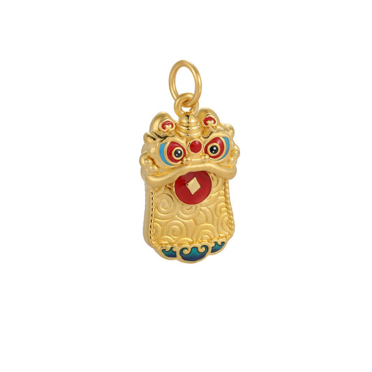 Cultural  Electroform Mini Gold Charms 