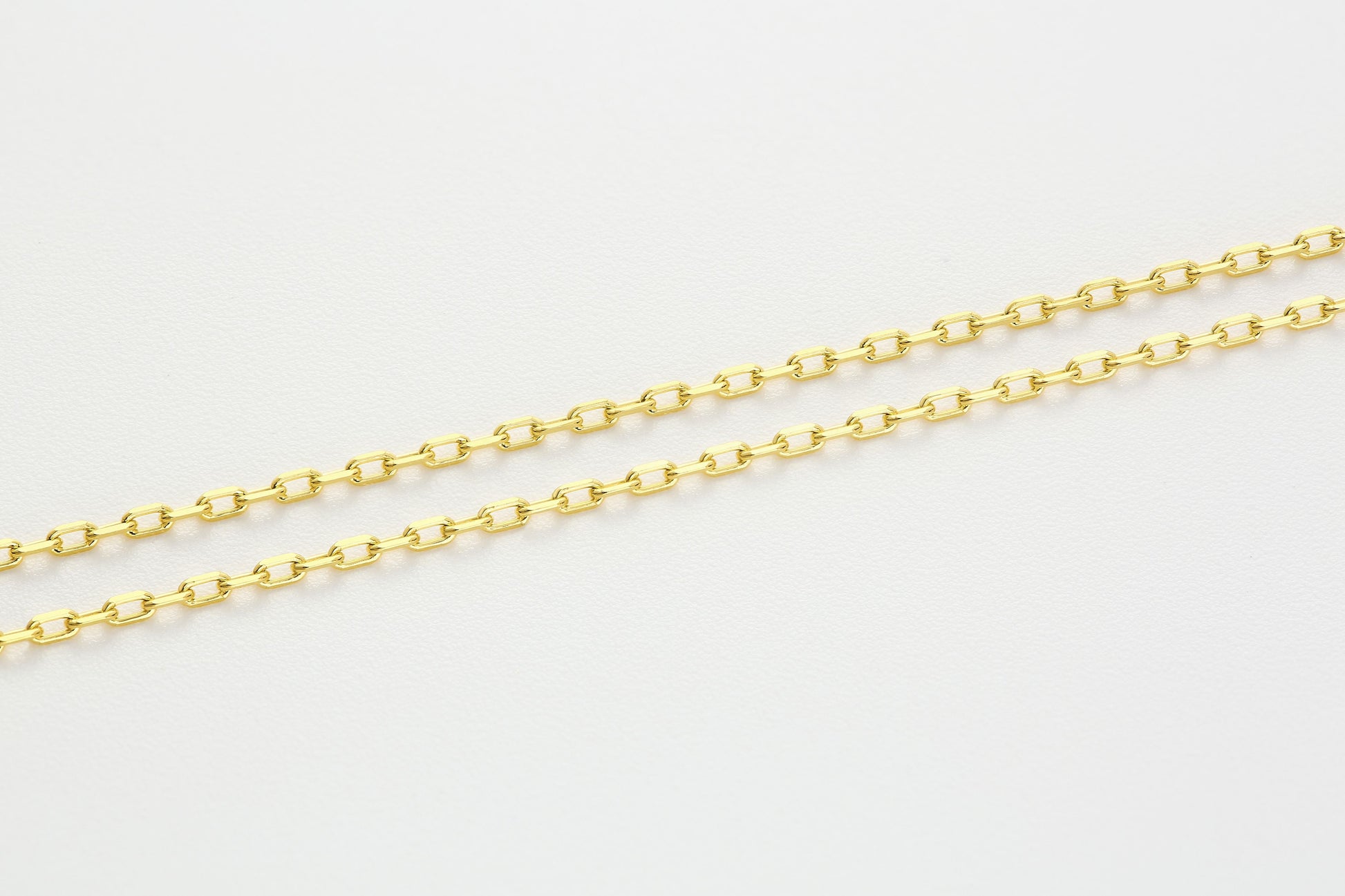 Versatile Cable Chain Hardening Gold  Necklace 