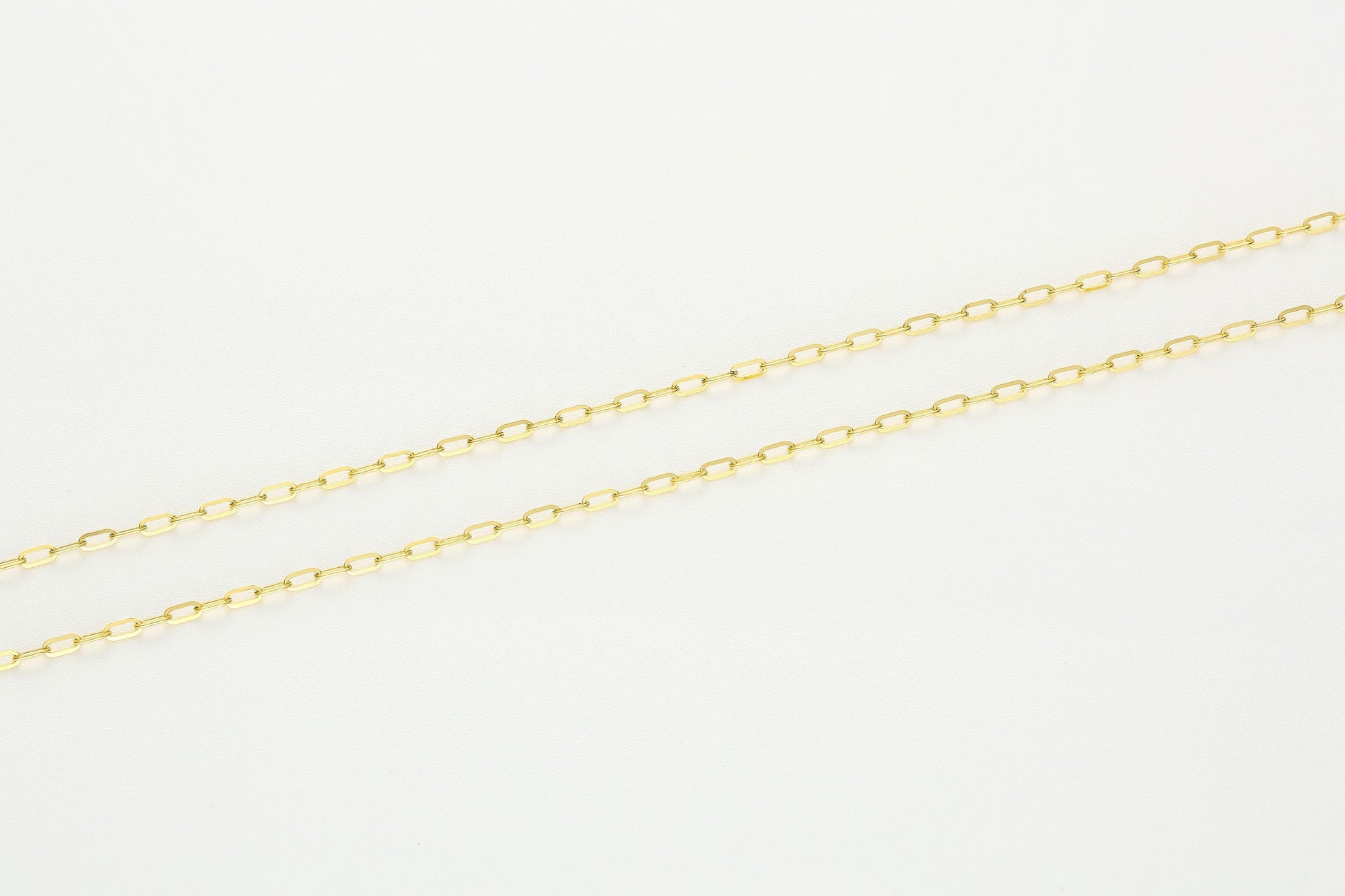 Versatile Cable Chain Hardening Gold  Necklace 