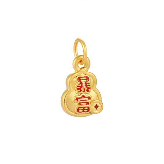 Cultural  Electroform Mini Gold Charms 