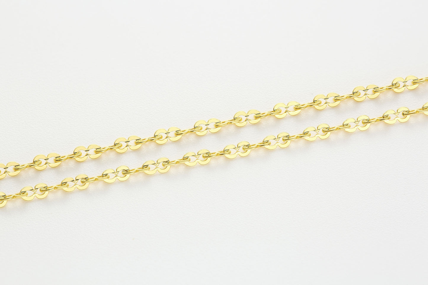 Versatile Cable Chain Hardening Gold  Necklace 