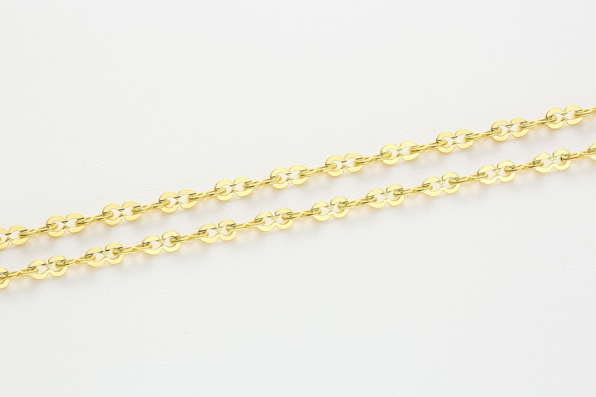 Versatile Cable Chain Hardening Gold  Necklace 