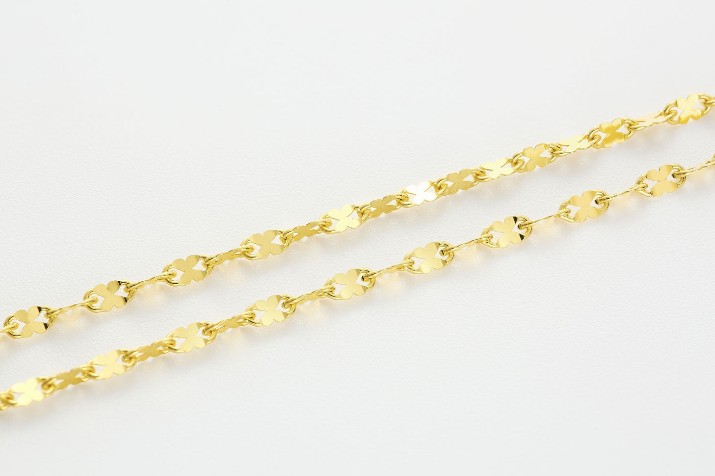 Versatile Cable Chain Hardening Gold  Necklace 