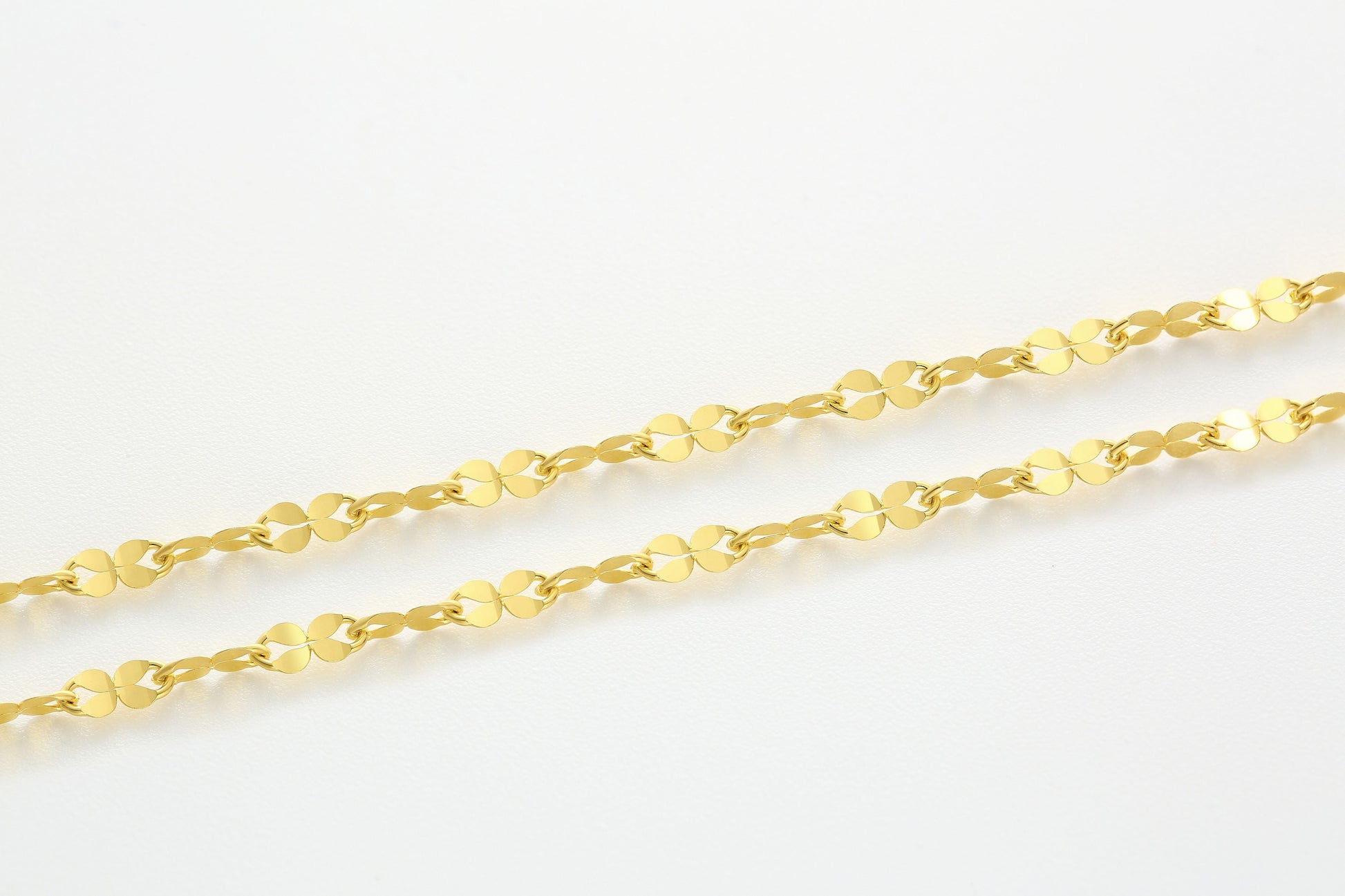 Versatile Cable Chain Hardening Gold  Necklace 