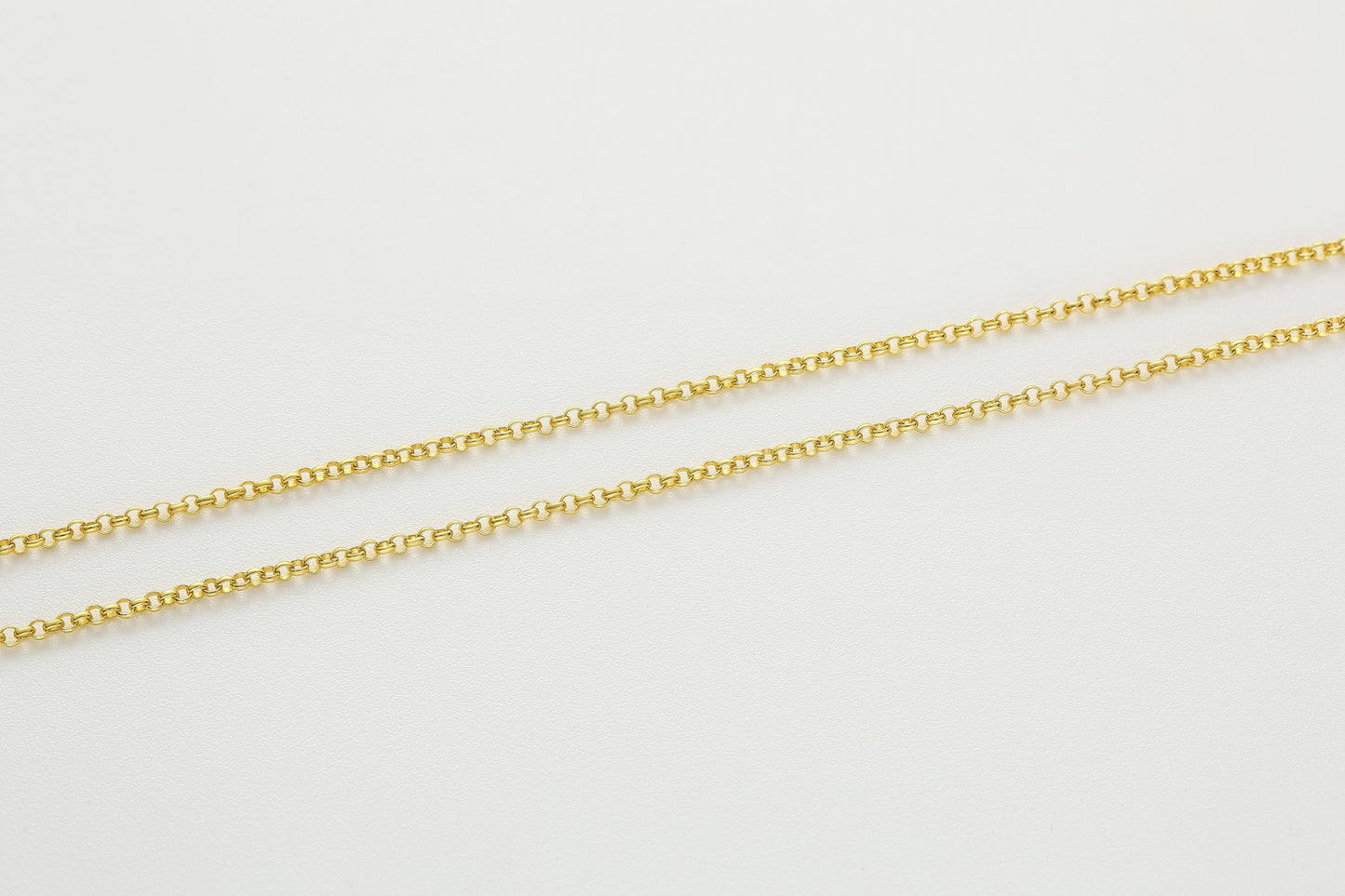 Versatile Cable Chain Hardening Gold  Necklace 