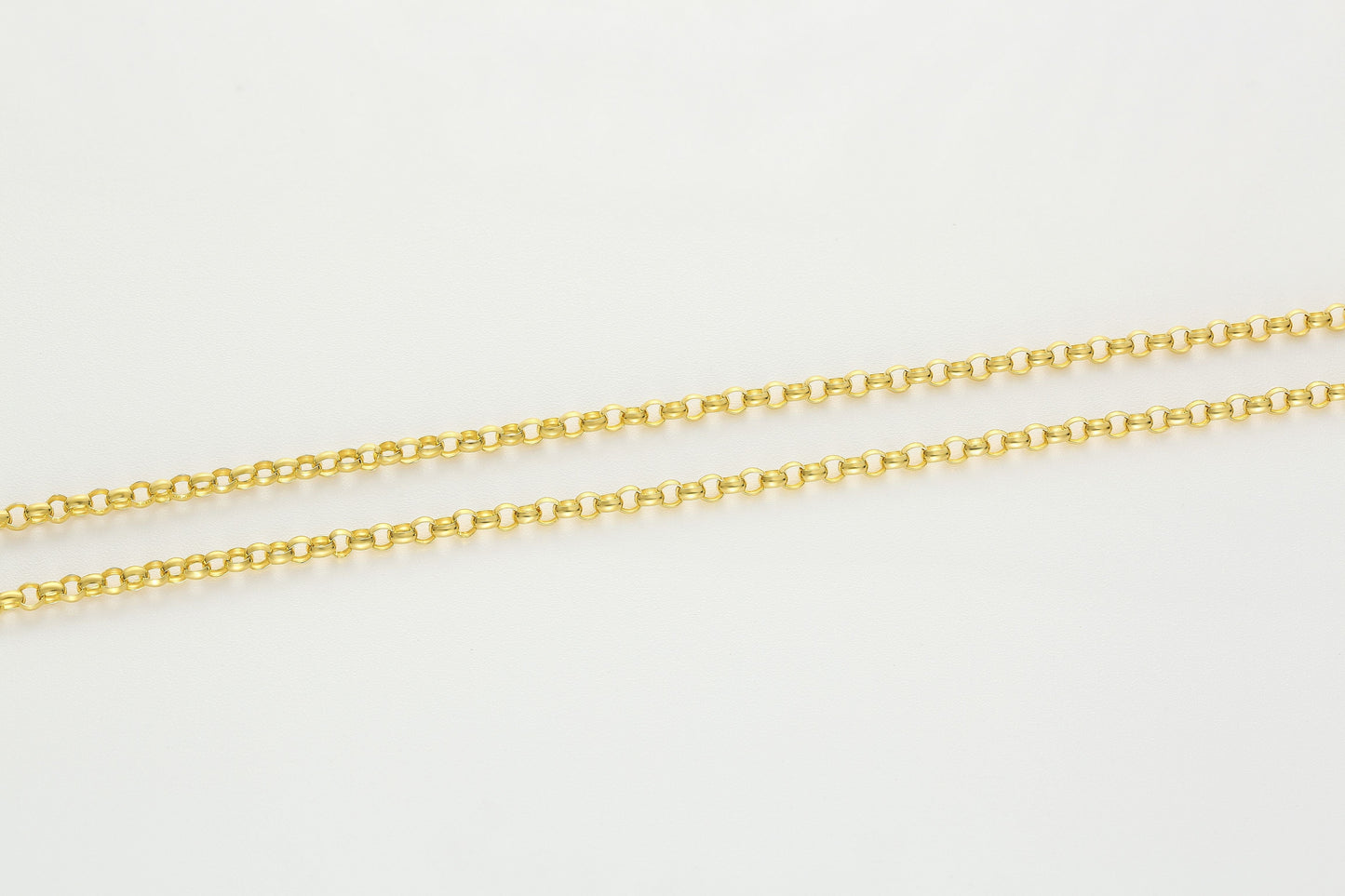 Versatile Cable Chain Hardening Gold  Necklace 