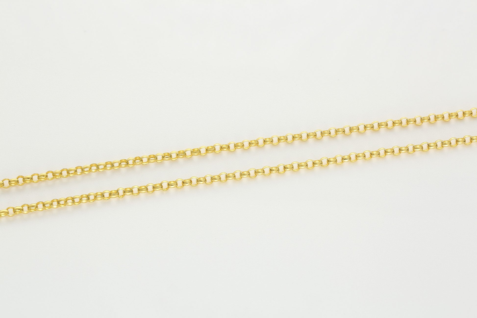 Versatile Cable Chain Hardening Gold  Necklace 